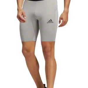 De gros 🤩 Fitness Homme Adidas Cuissard Adidas Techfit GRIS ⭐ remise en ligne 14