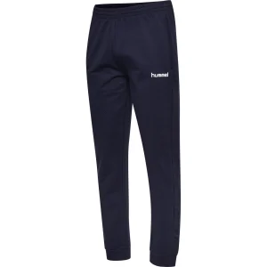 Livraison Standard/Rapide Promo ✔️ Fitness Homme Hummel Pantalon Hummel Hmlgo Cotton BLEU ⌛ 12