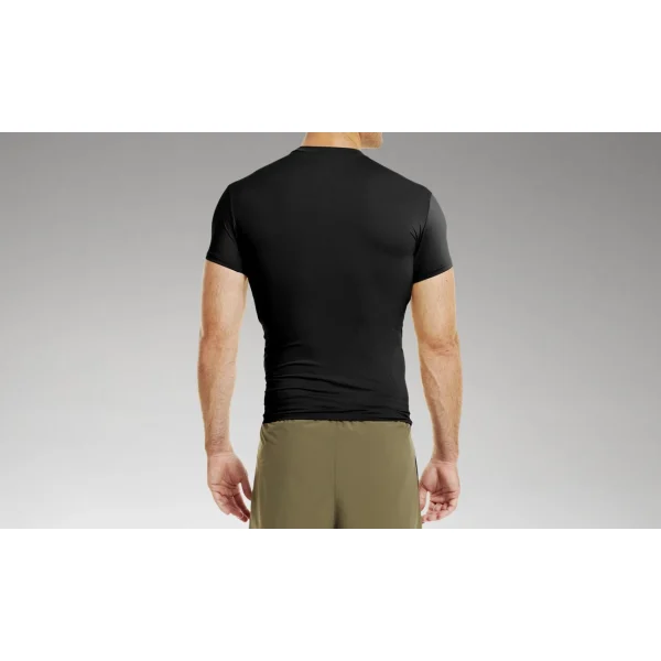 outlet Offres 🔔 Fitness Homme Under Armour T-shirt De Compression Under Armour Tactical Heatgear® NOIR 🧨 3