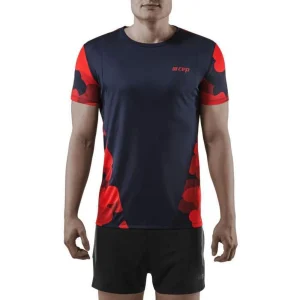 Le moins cher 🔥 Course A Pied Homme Cep Compression Maillot Cep Compression Camocloud ROUGE 🎁 nouvelle saison 9