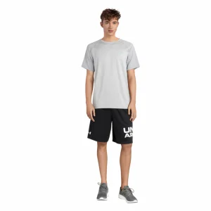 destockage Coupon 👏 SHORT Multisport Homme UNDER ARMOUR UA TECH WORDMARK ⌛ 8