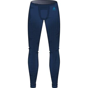 magasin pas cher Acheter 😀 Fitness Homme Odlo Collant Odlo Performance Warm Eco BLEU ⭐ 12