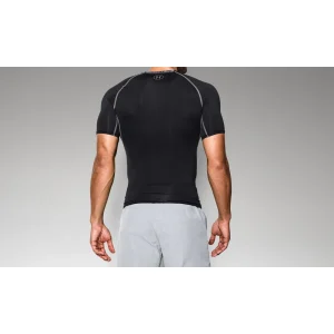 soldes en ligne Vente flash 😉 Fitness Homme Under Armour T-shirt De Compression Under Armour Heatgear® NOIR 🛒 14