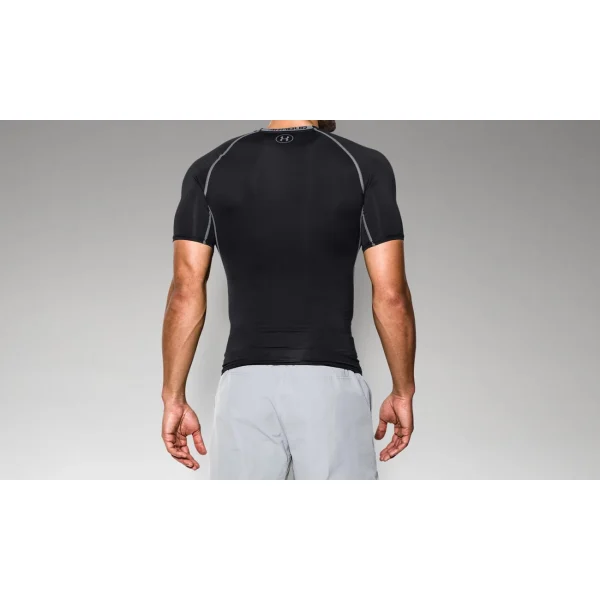 soldes en ligne Vente flash 😉 Fitness Homme Under Armour T-shirt De Compression Under Armour Heatgear® NOIR 🛒 5