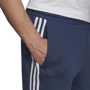 Vente flash 💯 Fitness Homme Adidas Pantalon Adidas Essentials Logo Colorblock Cuff BLEU ❤️ Boutique officielle 18