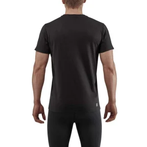 Meilleure vente 😍 Course A Pied Homme Cep Compression T-shirt Cep Compression Crew NOIR 🎉 Prestation Et Rapide 9