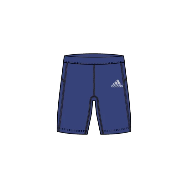 Vente flash 😀 Football Homme Adidas Short Adidas Techfit Tight BLEU ✨ soldes ligne 4