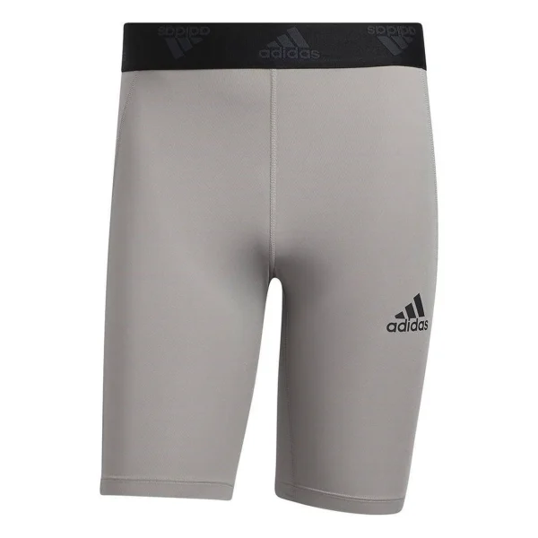 De gros 🤩 Fitness Homme Adidas Cuissard Adidas Techfit GRIS ⭐ remise en ligne 3