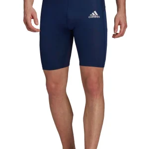 Offres 👏 Football Homme Adidas Short Adidas Techfit Tight BLEU 👏 Authenticité garantie 16