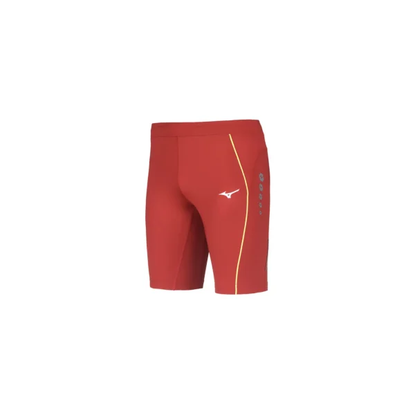 soldes de Noël Top 10 ✔️ Fitness Homme Mizuno Cuissard Mizuno Premium ROUGE 💯 3