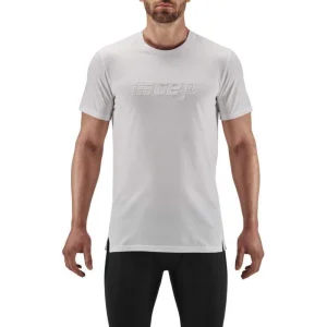 marques pas cher Meilleur prix 🎁 Course A Pied Homme Cep Compression T-shirt Cep Compression Crew BLANC 🔔 15