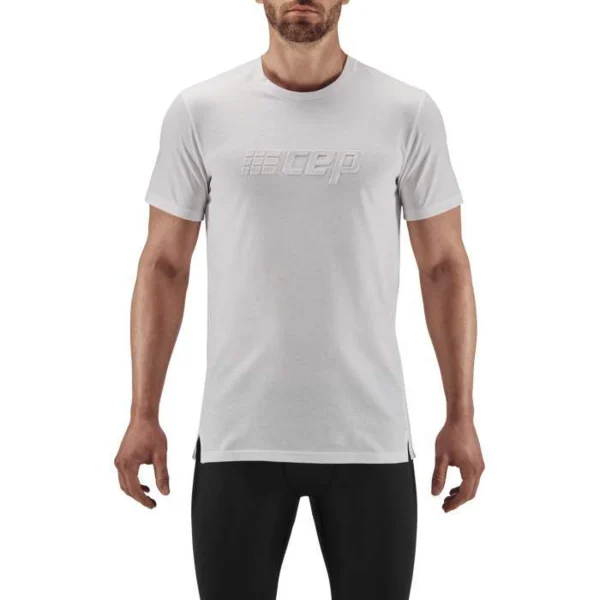 marques pas cher Meilleur prix 🎁 Course A Pied Homme Cep Compression T-shirt Cep Compression Crew BLANC 🔔 6