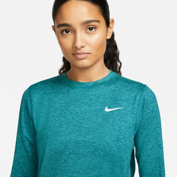 Sortie 😍 Course A Pied Femme Nike T-shirt Femme Nike BLEU 🔥 prix de gros 4