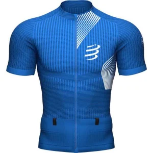 soldes Les meilleures critiques de ✔️ Running Homme Compressport Compressport Trial Running Postural Ss BLEU ❤️ 7