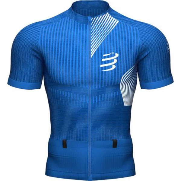 soldes Les meilleures critiques de ✔️ Running Homme Compressport Compressport Trial Running Postural Ss BLEU ❤️ 3