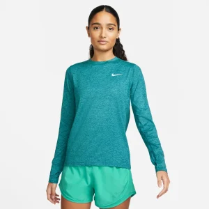 Sortie 😍 Course A Pied Femme Nike T-shirt Femme Nike BLEU 🔥 prix de gros 18