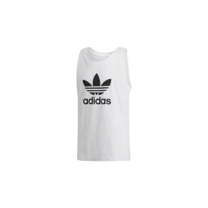 Meilleur prix 👏 Training Homme Adidas Adidas Trefoil Tank BLANC 🛒 online boutique 12