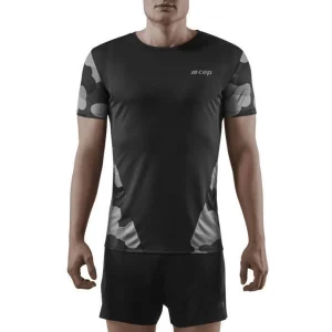 Remise ✔️ Course A Pied Homme Cep Compression Maillot Cep Compression Camocloud NOIR 🛒 en ligne vente 15