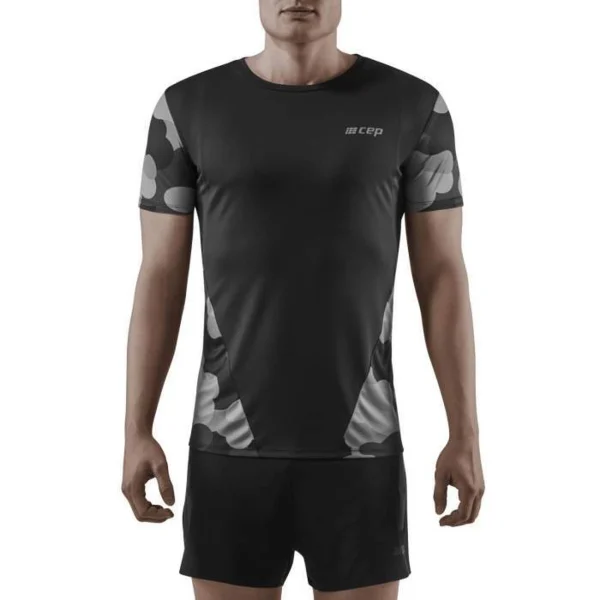 Remise ✔️ Course A Pied Homme Cep Compression Maillot Cep Compression Camocloud NOIR 🛒 en ligne vente 6