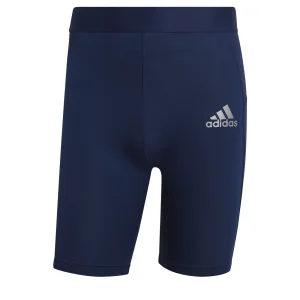 Offres 👏 Football Homme Adidas Short Adidas Techfit Tight BLEU 👏 Authenticité garantie 10