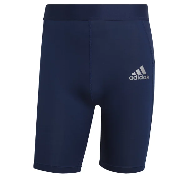 Offres 👏 Football Homme Adidas Short Adidas Techfit Tight BLEU 👏 Authenticité garantie 3