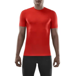 soldes Promo 🧨 Course A Pied Homme Cep Compression Maillot Ultra-léger Cep Compression Run ROUGE 🥰 15