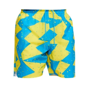 prix pas cher Sortie 😀 Mode Homme Nike Short Nike Jordan Poolside Bleu / Jaune BLEU 😍 18