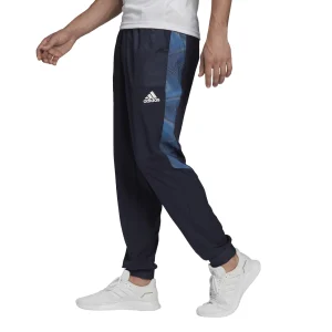 Bon marché 👍 Fitness Homme Adidas Pantalon Adidas Seasonals BLEU 💯 vente luxe pas cher 14