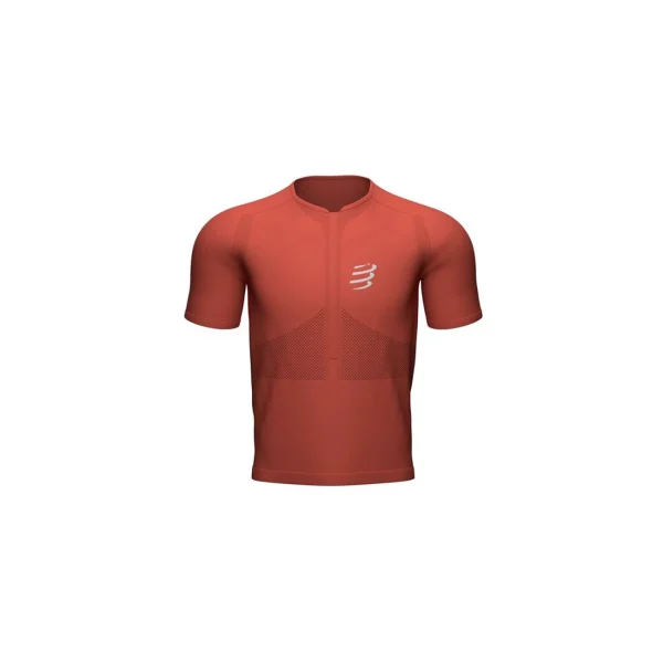 Bon marché 👏 Running Homme Compressport Compressport Trail Halfzip Fitted Ss ROUGE 🤩 boutique en france 4