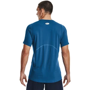 marque pas cher Nouveau 🔔 Fitness Homme Under Armour T-shirt De Compression Under Armour Heatgear® BLEU 🔥 18