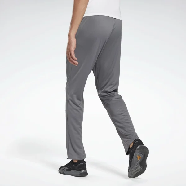 Meilleur prix 😍 Fitness Homme Reebok Pantalon Reebok Workout Ready GRIS 🧨 Paiement sécurisé 4