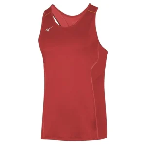 Officielle Remise 🎁 Fitness Homme Mizuno Débardeur Mizuno Premium Jpn ROUGE 🌟 9