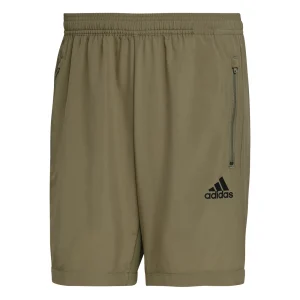 Coupon 🌟 Fitness Homme Adidas Short Adidas Aeroready Designed 2 Move Woven Sport VERT 😉 grande marque pas cher 16