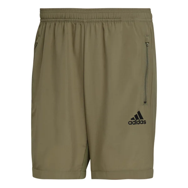 Coupon 🌟 Fitness Homme Adidas Short Adidas Aeroready Designed 2 Move Woven Sport VERT 😉 grande marque pas cher 6