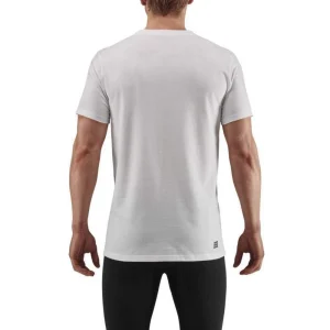 marques pas cher Meilleur prix 🎁 Course A Pied Homme Cep Compression T-shirt Cep Compression Crew BLANC 🔔 11