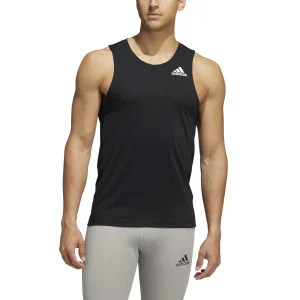 Coupon 🛒 Fitness Homme Adidas Débardeur Adidas Compression NOIR 💯 mode pas chere 14