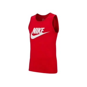 Tout neuf 🥰 Training Homme Nike Nike Futura Tank ROUGE 😀 magasin 15