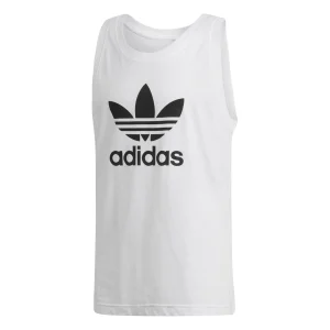 Meilleur prix 👏 Training Homme Adidas Adidas Trefoil Tank BLANC 🛒 online boutique 16