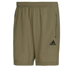 Coupon 🌟 Fitness Homme Adidas Short Adidas Aeroready Designed 2 Move Woven Sport VERT 😉 grande marque pas cher 10