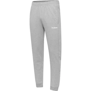 Livraison Standard/Rapide Promo ✔️ Fitness Homme Hummel Pantalon Hummel Hmlgo Cotton BLEU ⌛ 18