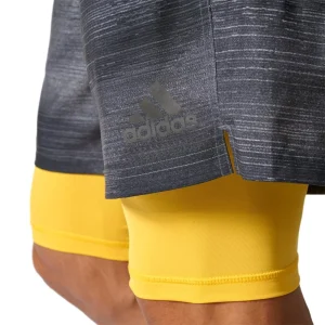 Meilleure vente 😉 Fitness Homme Adidas Short Adidas Climacool 2 GRIS 👏 vente luxe pas cher 12