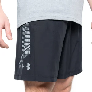 Nouveau 😍 Fitness Homme Under Armour Short De Sport Noir Homme Under Armour Woven Graphic NOIR 🥰 offre spéciale 10