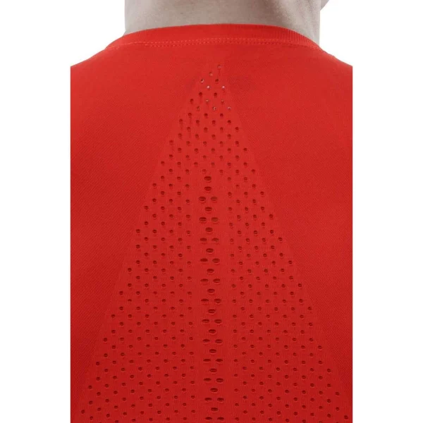 soldes Promo 🧨 Course A Pied Homme Cep Compression Maillot Ultra-léger Cep Compression Run ROUGE 🥰 1