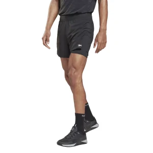 Acheter 👍 Fitness Homme Reebok Short Reebok 2 En 1 Les Mills® Epic NOIR 💯 mode 10