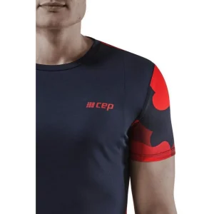 Le moins cher 🔥 Course A Pied Homme Cep Compression Maillot Cep Compression Camocloud ROUGE 🎁 nouvelle saison 15