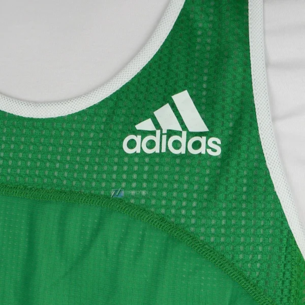 soldes pas cher Promo 🛒 Training Homme Adidas Adidas Top Mar Singlet VERT ⌛ 6