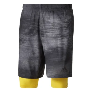 Meilleure vente 😉 Fitness Homme Adidas Short Adidas Climacool 2 GRIS 👏 vente luxe pas cher 16