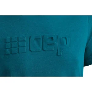 en ligne officielle Coupon 😉 Course A Pied Homme Cep Compression T-shirt Cep Compression Crew BLEU 💯 13