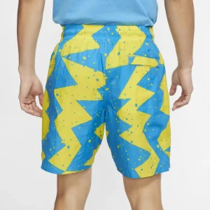 prix pas cher Sortie 😀 Mode Homme Nike Short Nike Jordan Poolside Bleu / Jaune BLEU 😍 14