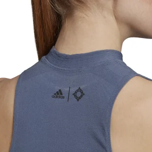 Le moins cher ⭐ Fitness Adulte Adidas Adidas Warpknit Crop Wanderlust BLEU 🛒 meilleure qualité 18